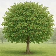 Copper beech hedge