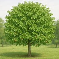 Green beech hedge